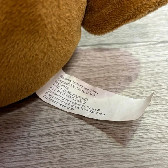 Rare Gemmy Animation Singing Moose with Santa Hat and Scarf - Picture 8 of 8